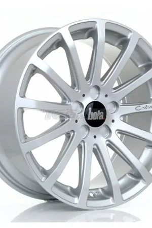 BOLA XTR Alloy Wheel 18x8.5 5x110 ET40 To 45 72.6mm CB Crystal Silver Free Delivery