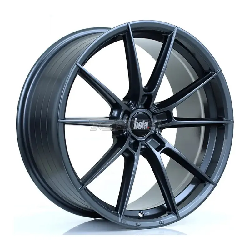 Hot Deal BOLA B19 Alloy Wheel 19x8.5 5x110 ET35 To 45 72.6mm CB Gloss Gunmetal