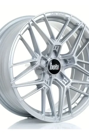 BOLA FLZ Alloy Wheel 18x8 5x110 ET25 To 50 72.5mm CB Crystal Silver Discount