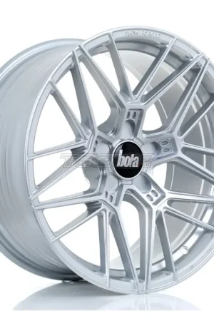 BOLA FLZ Alloy Wheel 18x9 5x128 ET25 To 50 72.5mm CB Crystal Silver Top Rated