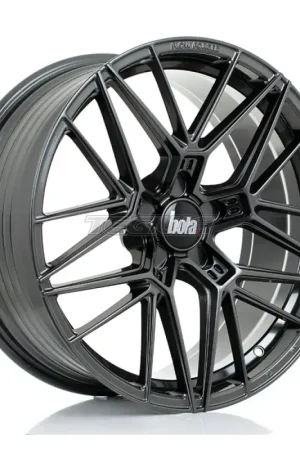 BOLA FLZ Alloy Wheel 19x8.5 5x108 ET25 To 50 72.5mm CB Gloss Gunmetal Cheap