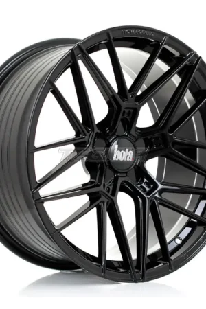 Limited Time BOLA FLZ Alloy Wheel 19x9.5 5x100 ET25 To 50 72.5mm CB Gloss Black