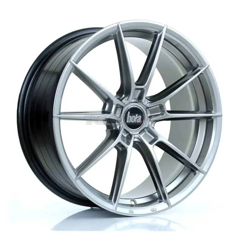 BOLA B19 Alloy Wheel 18x8 5x120 ET35 To 45 72.6mm CB Hyper Black Special Offer