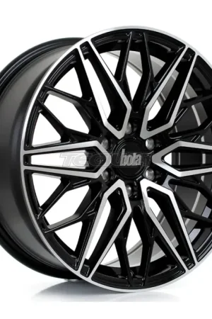 BOLA B32 Alloy Wheel 18x8 6x120 ET50 74.6mm CB Gloss Black Polished Fa Popular