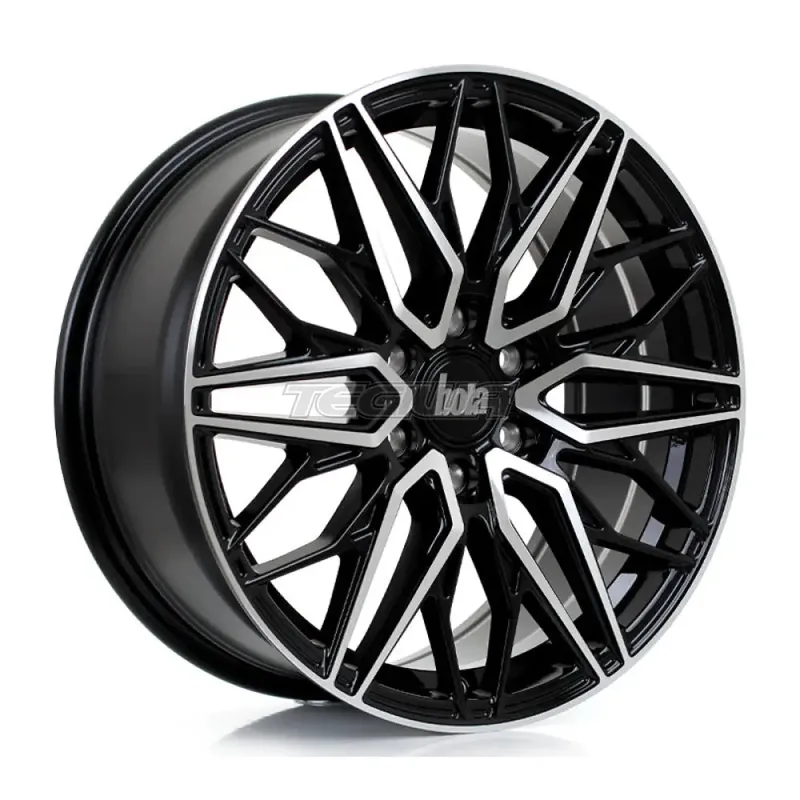 BOLA B32 Alloy Wheel 18x8 6x120 ET50 74.6mm CB Gloss Black Polished Fa Popular