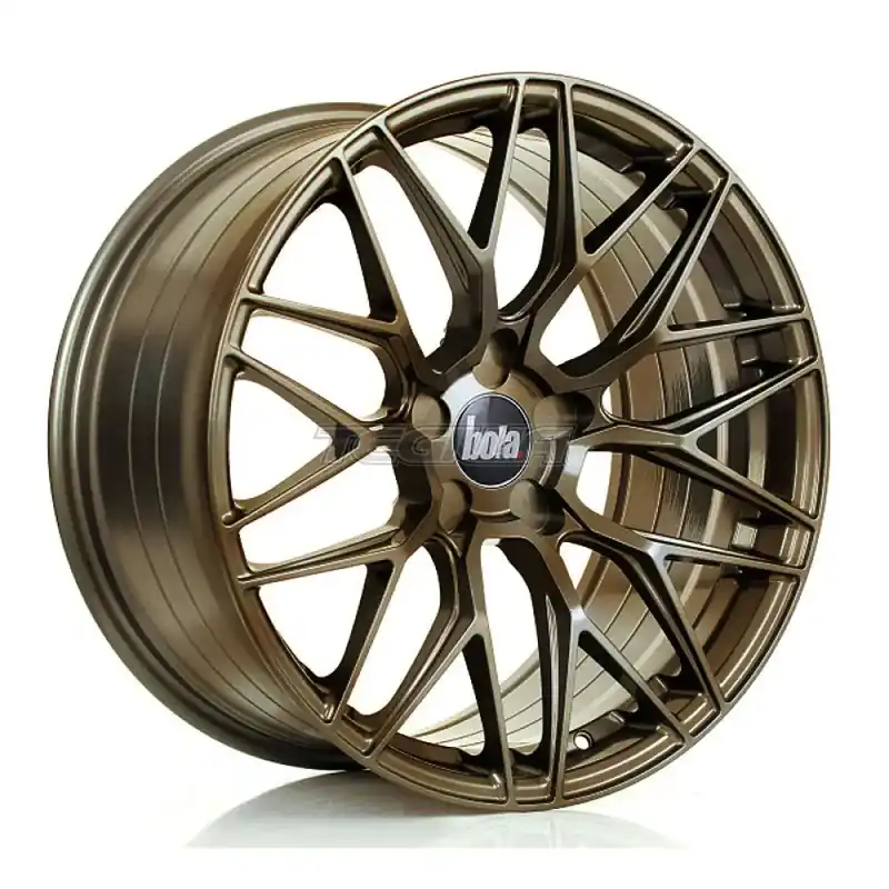 Hot Deal BOLA B17 Alloy Wheel 19x8.5 5x118 ET15 To 45 72.6mm CB Gloss Bronze