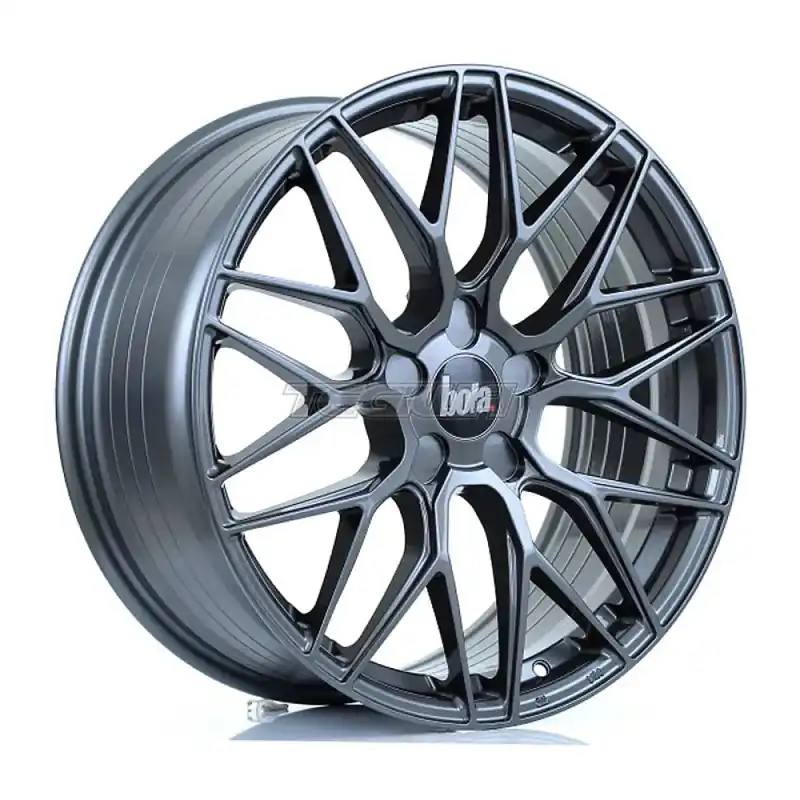 Price Cut BOLA B17 Alloy Wheel 19x8.5 5x100 ET15 To 45 72.6mm CB Gloss Gunmetal
