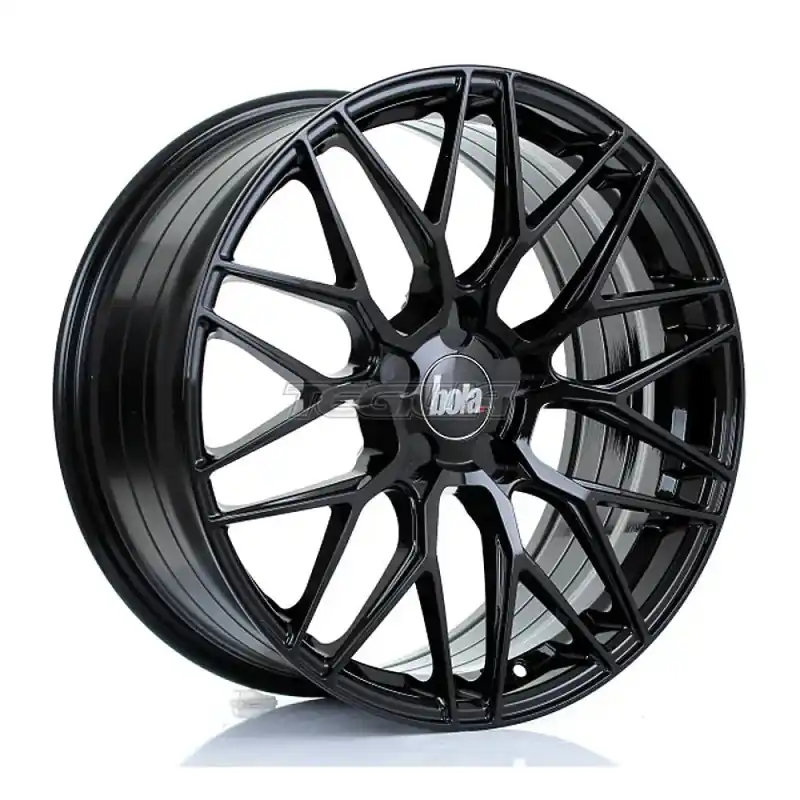 Free Delivery BOLA B17 Alloy Wheel 19x9.5 5x105 ET15 To 45 72.6mm CB Gloss Black