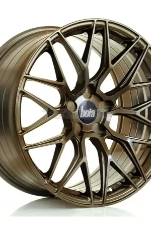 BOLA B17 Alloy Wheel 19x9.5 5x98 ET15 To 45 72.6mm CB Gloss Bronze While Supplies Last