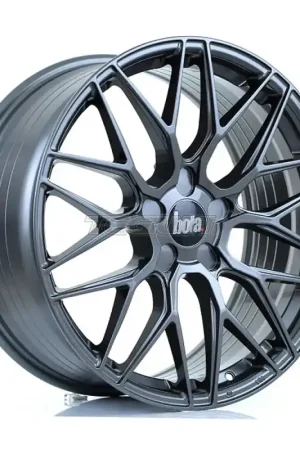 BOLA B17 Alloy Wheel 19x9.5 5x115 ET15 To 45 72.6mm CB Gloss Gunmetal Money Back Guarantee