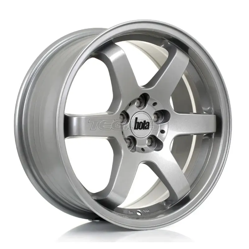 Modern BOLA B1 Alloy Wheel 17x7.5 5x105 ET40 To 45 72.56mm CB Crystal Silver