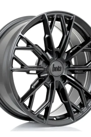 Budget BOLA FLS Alloy Wheel 18x8 5x100 ET25 To 50 72.5mm CB Gloss Gunmetal