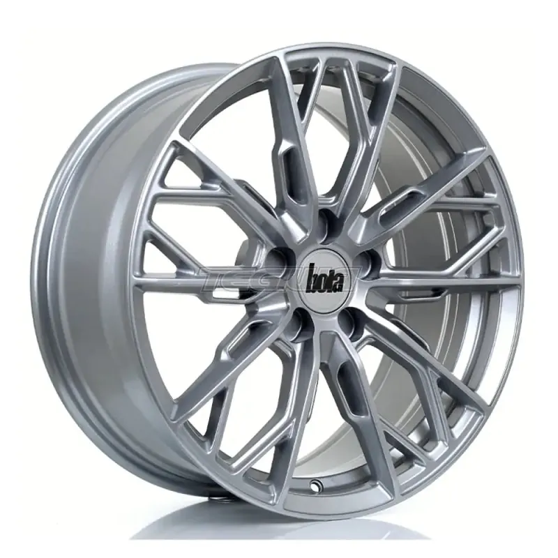 Weekend Sale BOLA FLS Alloy Wheel 18x8 5x130 ET25 To 50 72.5mm CB Crystal Silver