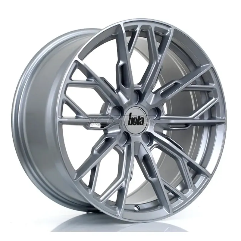 BOLA FLS Alloy Wheel 18x9 5x100 ET25 To 50 72.5mm CB Crystal Silver Secure Checkout