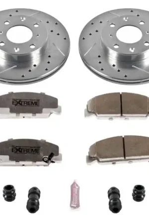 Power Stop 88-89 Honda CRX Front Z26 Street Warrior Brake Kit — PMD Premier Motoring Development Time-Limited