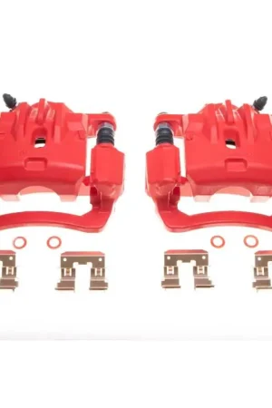Order Now Power Stop 16-18 Subaru Crosstrek Rear Red Calipers - Pair — PMD Premier Motoring Development