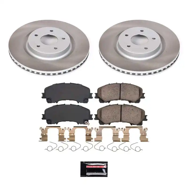 Power Stop 2023 Nissan Z Front Semi-Coated Rotor Kit — PMD Premier Motoring Development Discount