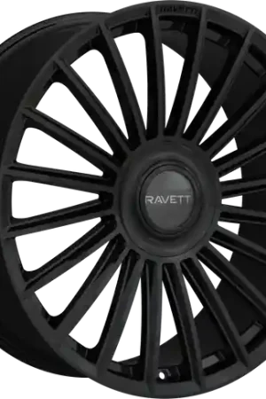 Top Rated RAVETTI M17 5X114.3/5X120 20x8.5 +38 GLOSS BLACK