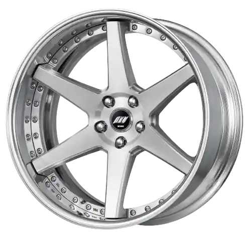 Work Zeast Black Label Bst1 5x100 20x10+0 R Disk Brush Silver Clear Exclusive