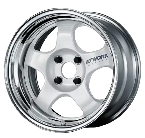 Final Sale Work Meister S1 2P 5x112 15x7.5+45 O Disk White