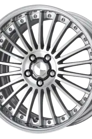 New Arrival Work Lanvec Lf1 5x114.3 20x8.5+38 A Disk Machine Silver Polish