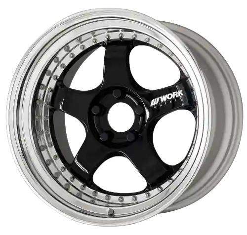 Work Meister S1 3P 5x120.65 19x10+37 T Disk Black Direct From Manufacturer
