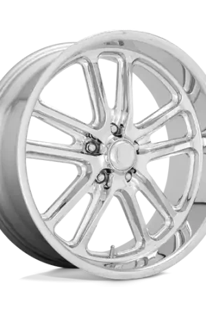 US Mag 1PC U131 BULLET 5X120.65 24X10 +5 CHROME Hassle-Free Returns