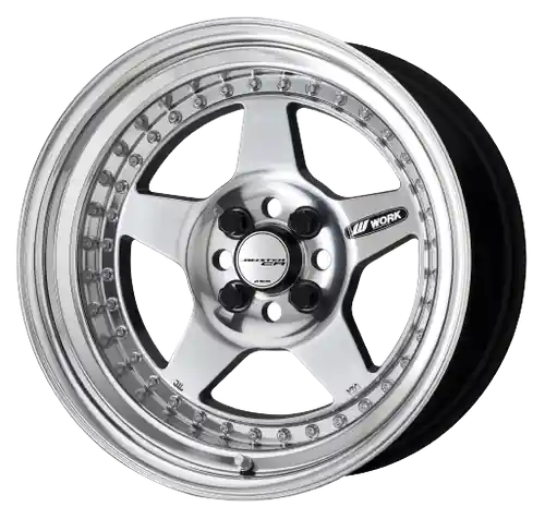 Certified Work Meister Cr01 4x100 15x7+-28 T Disk Bright Buff Finish