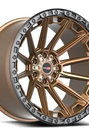 Reduced Price Vortek VRT-601 6x135/6x139.7 20x9 +0 Matte Bronze With Black Bead Ring