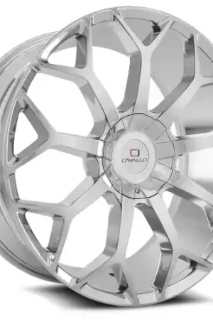 Fan Favorite Cavallo CLV-22 6x135/6x139.7 22x9.5 +25 Chrome