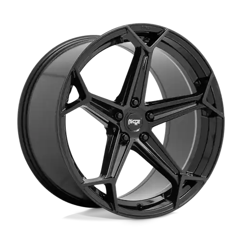 Niche 1PC N258 ARROW 5X114.3 20X10.5 +40 GLOSS BLACK Discount