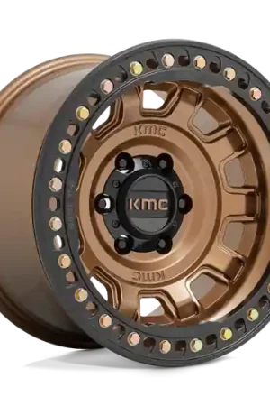 KMC KM236 TANK BEADLOCK 6X139.7 17X9 -38 MATTE BRONZE Markdown