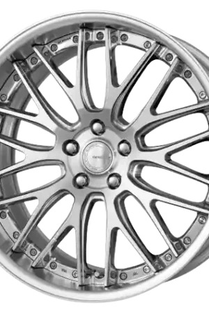 Work Gnosis Gr204 5x120.65 21x8.5+45 H Disk Composite Buffed And Brushed Authentic