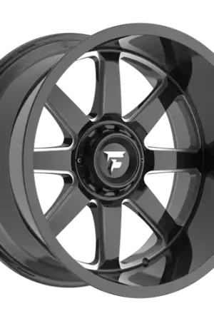 Fittipaldi Offroad FA16BM 8x165.1 20x12 -51 Gloss Black Milled Seasonal Sale