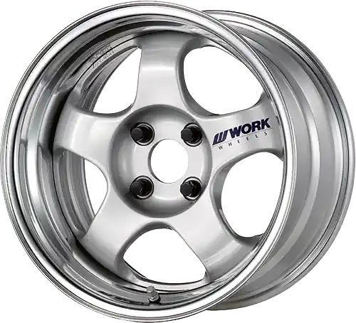 Work Meister S1 2P 5x115 15x8+22 O Disk Silver Flash Sale