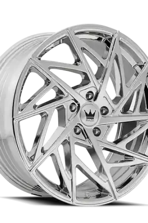 Mazzi Freestyle 377 5x114.3 17x8+35 Chrome Hassle-Free Returns