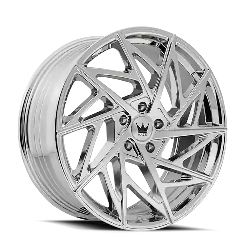 Mazzi Freestyle 377 5x114.3 17x8+35 Chrome Hassle-Free Returns