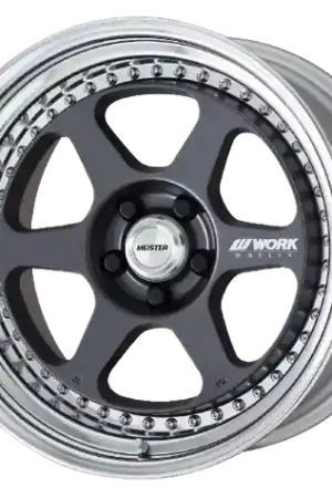 Low Price Work Meister L1 3P 5x120.65 18x15.5-76 A Disk Matte Gunmetal