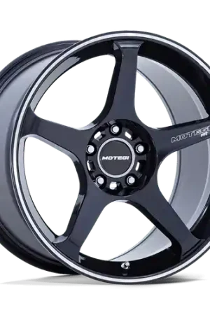 Motegi MR159 BATTLE V 5X114.3 18x10.5 +35 OBSIDIAN BLUE W/ MACHINED LIP STRIPE Limited Time