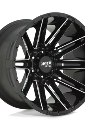 Moto Metal MO998 KRAKEN 8X180 20X9 +0 GLOSS BLACK MILLED Direct From Factory