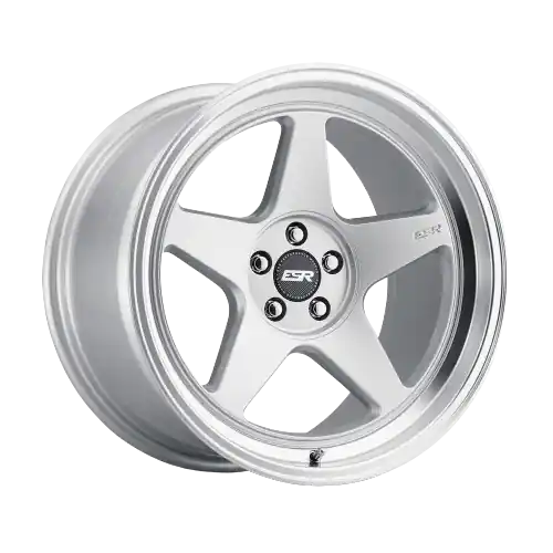 ESR Wheels CR SERIES CR5 5x115 18x9.5 +15 Hyper Silver Cheap