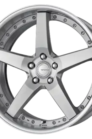 Work Gnosis Gr203 5x115 19x11+30 W Disk Brush Silver Clear Latest