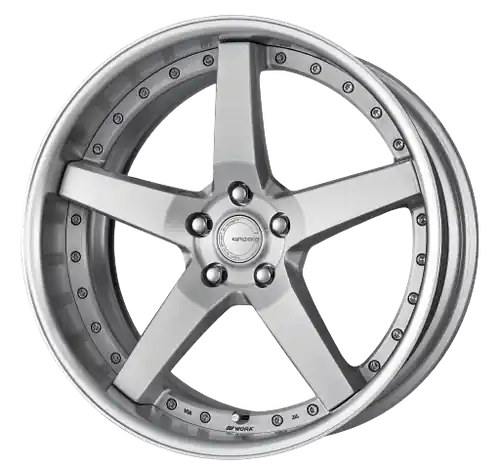 Work Gnosis Gr203 5x115 19x11+30 W Disk Brush Silver Clear Latest