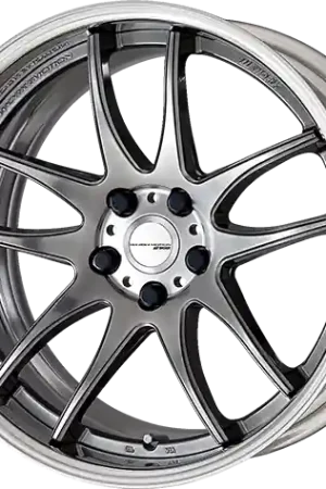 Work Cr 2P 5x108 18x9.0 +22 GT Silver Professional Grade