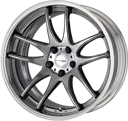 Work Cr 2P 5x108 18x9.0 +22 GT Silver Professional Grade