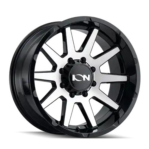Ion Type 143 8x170 20x9+0 Gloss Black/Machined Face Shop Now