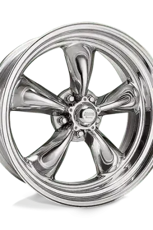 Premium American Racing Vintage VN505 TORQ THRUST II 5X120.65 15X8 0 POLISHED
