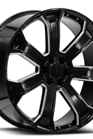 Grab Now O.E. Revolution G-06 6x139.7 24x10 +31 Gloss Black & Machined