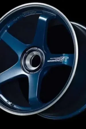 Advan Racing GT for PORSCHE CLxCL 21x9.5 +46 RACING TITANIUM BLUE & RING Place Order
