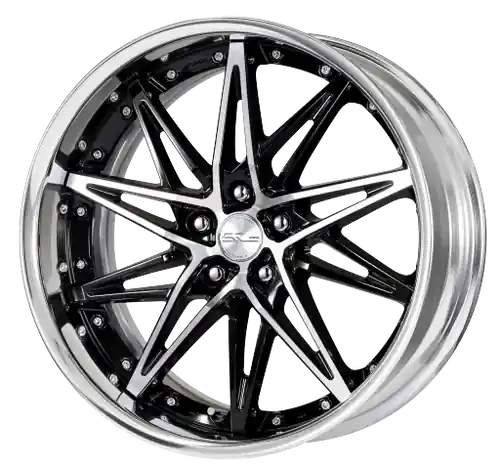 Low Price Work Schwert Sg1 5x114.3 21x12.5+38 R Disk Black Cut Clear